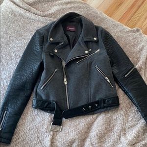 Vigoss black motto jacket